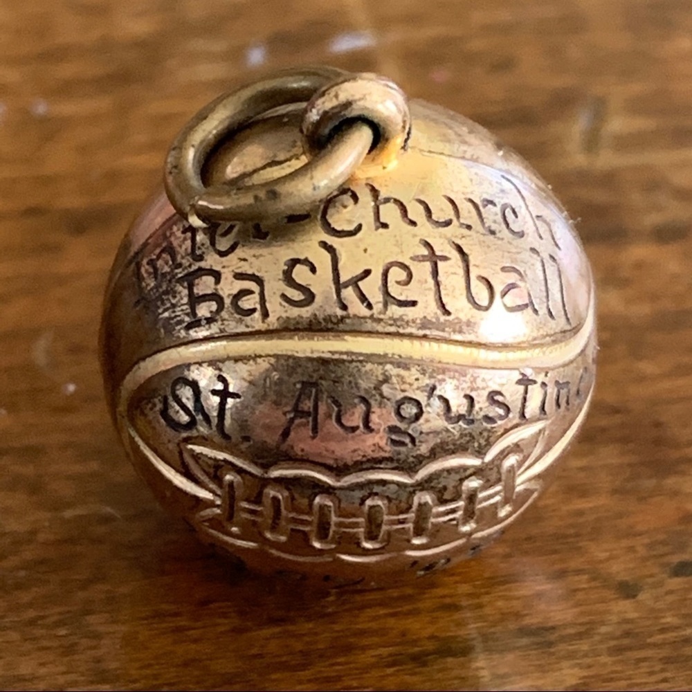 1927-28 Basketball Charm Pendant St. Augustine